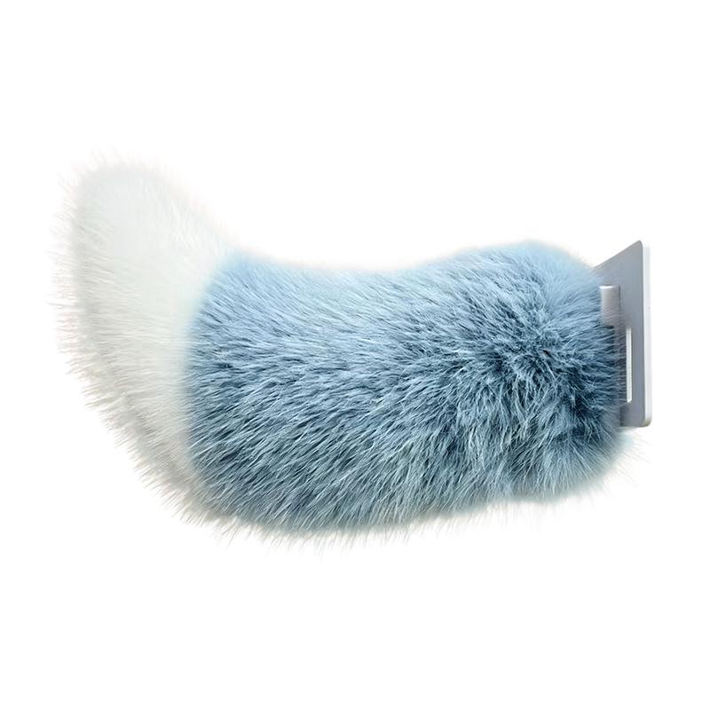 Voice-Activated Swinging Plush Tail - Remote Controlled Car Decoration