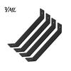 Rust Resistant Steel Fitting 4PCS 45 Degree Angle Support Bracket for Pergola, Heavy Duty Mild Timber Structure Hardware Frame, Reinforcement Fastener