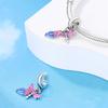 Charms Originalcopper Feathered Dragonfly Beads Fit Bracelet Jewelry Diy Women Party Gift