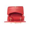 Tory Burch Alexa Chain Solid Color Twill Mini Lambskin Shoulder Bag Women shoulder bag Orange 50646-642