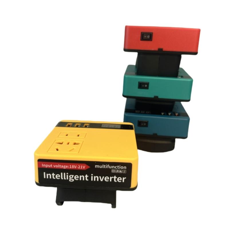 Easy Carry  Power Inverters Small  Power Station Generator Multifunction  Charger Adapter for Battery Converts for Travel & Home