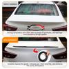 Universal Car Rear Spoiler Wing Easy Install Pvc No-Drill One-Piece Adhesive Lip For Auto Body Styling Spoiler Exterior Styling
