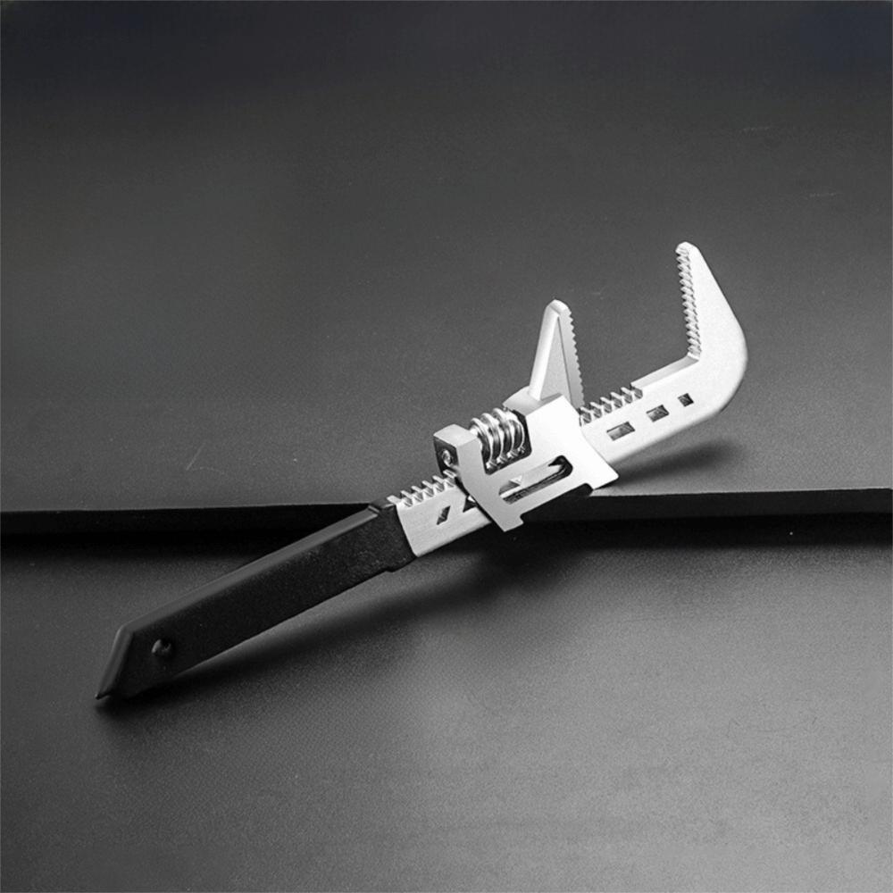 F-Type Right Angle Wrench Adjustable Wide Jaw Opening Spanner Multifunctional Movable Spanners