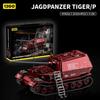 Tiger 97001 Heavy Tank Military Model Building Kit with Minifigures