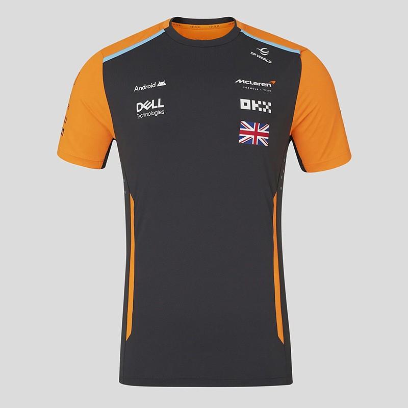 Off-Road Racing Polo Shirt Short Sleeve Breathable Performance Top Unisex Loose Fit Motocross Cycling Sports