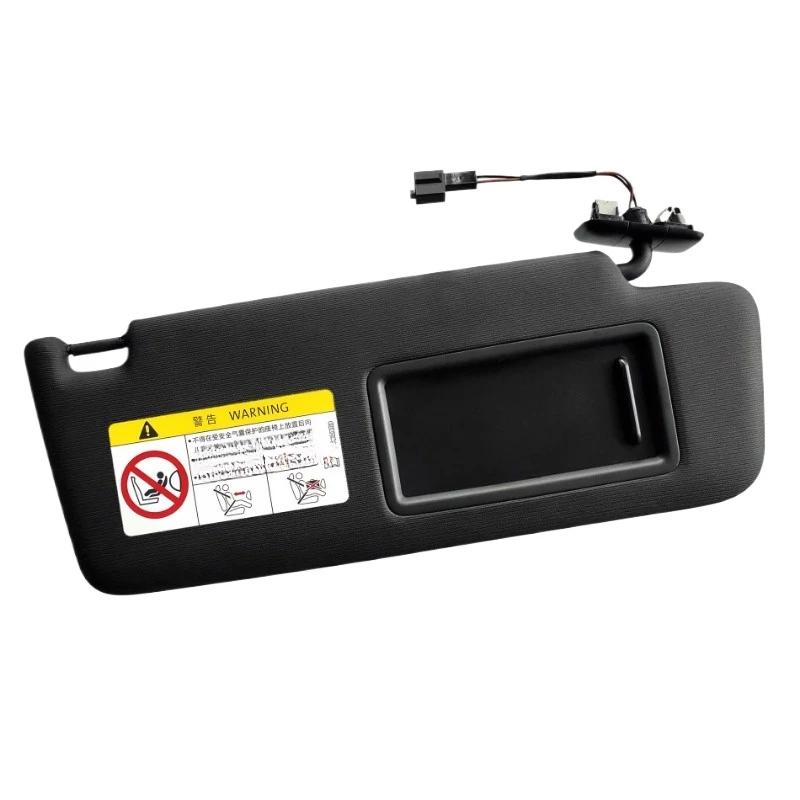 

Car Sun Visor with Make-up Mirror Black Left Right Brand New for Volkswagen Golf7 2014-2024 Lamando8 2014-2024 Sagitar 2012-2018 Lamando2014-24Right