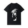 Plus Size BLEACH Kurosaki Ichigo Men T-Shirt Harajuku Cool Hip Hop Cotton T Shirts Casual Funny Tops Tees