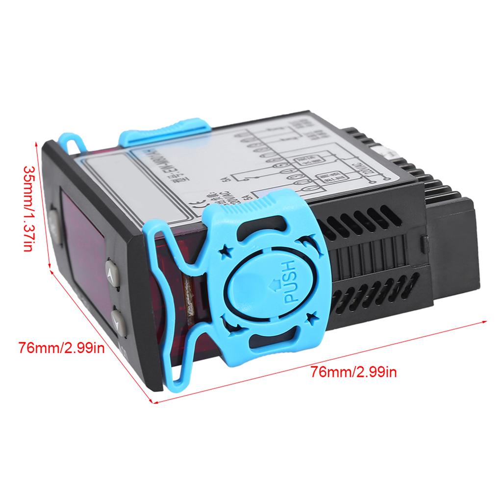 Solar Water Heater Temperature Controller Thermostat with Sensor Digital Display