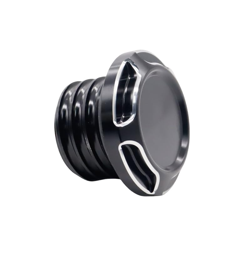 SZYUMO Motorcycle CNC Aluminum Fuel Gas Tank Ventilated Decorative Oil Cap for Road King Softail Dyna Sportster XL 1200 Touring 883