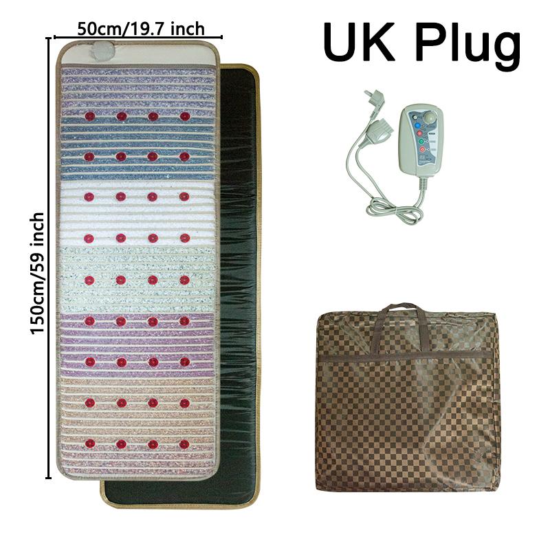 150×50cm Podložka z bio-krystalů s magnetickým polem a technologií PEMF - Energetická čakra, fotonová masážní podložka, vyhřívací podložka