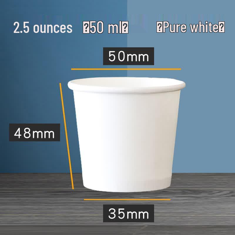 VAKADA 50ml Disposable Tasting Paper Cups
