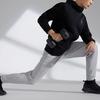 Li-Ning Pure Color Zip-Up Hoodie Men Tops Black AWDT113-1
