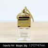 Car Glass Aromatherapy Lanyard for Air Vent - Refillable Perfume Bottle