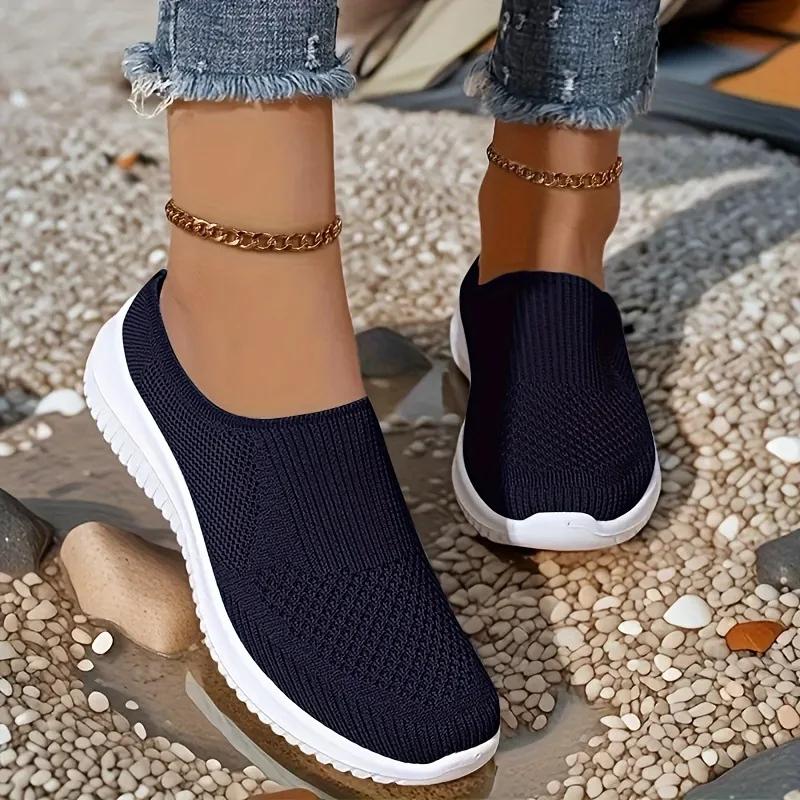 Women's Baotou Half Slippers Summer Breathable Mesh Slippers Lightweight Walking Flats Women Casual Sport Slippers Women Slides