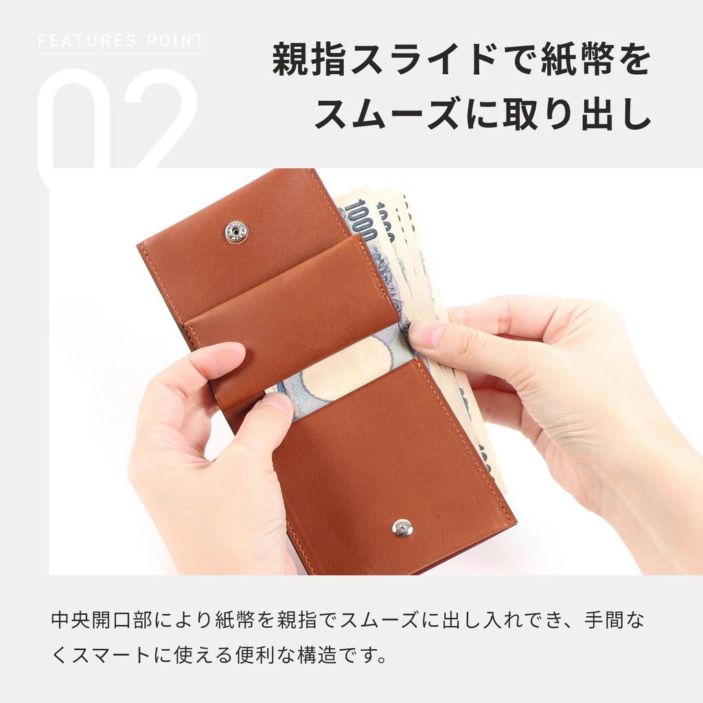 Lemma Trikiti Pueblo Wallet, a Compact, Thin, and Petrolio Leather Bifold Wallet for Men and Women.