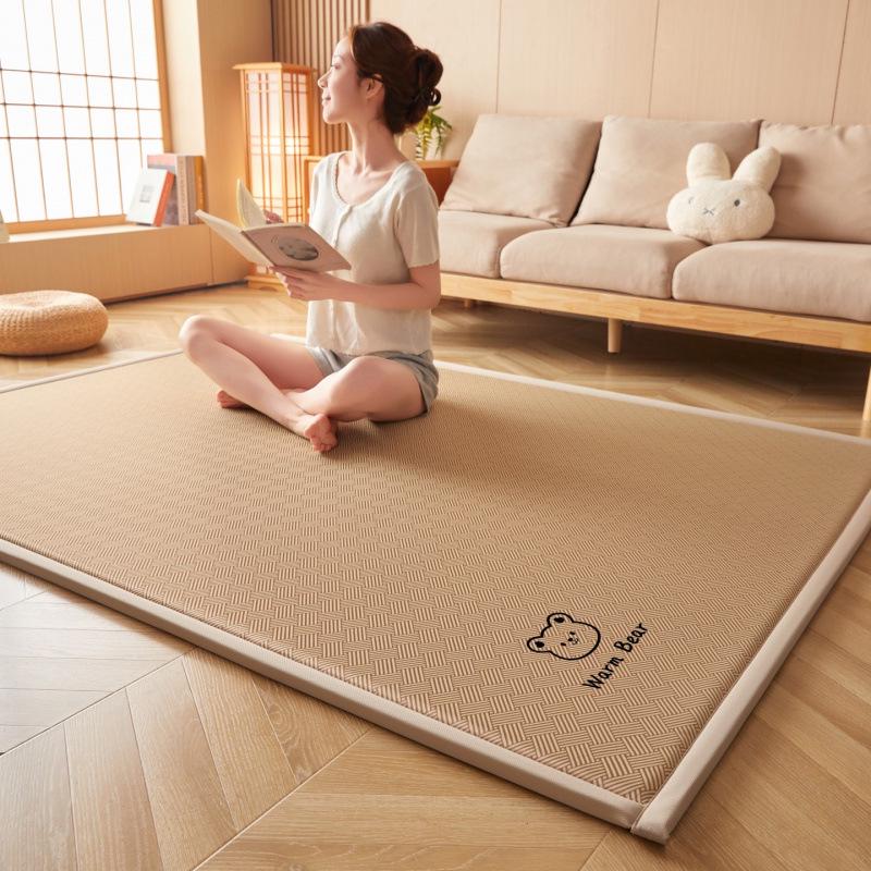 2026 New Summer Ice Silk Rattan Tatami Cool Mat - Thickened Student Bamboo Pad