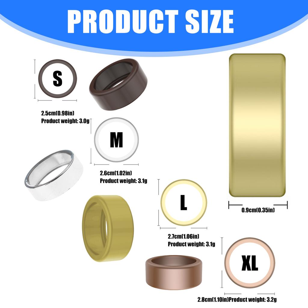 Flexible Rings Guard for Rings 4 24 Protective Cover Full Coverage Sleeve Scratch Resistant Protector Skin Washable