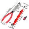 Electrical Disconnect Pliers Oil Pipe Cutting Repair Tools Car Fuel Line Breaker Tool Kit Truck Connector Separator Wire Removal