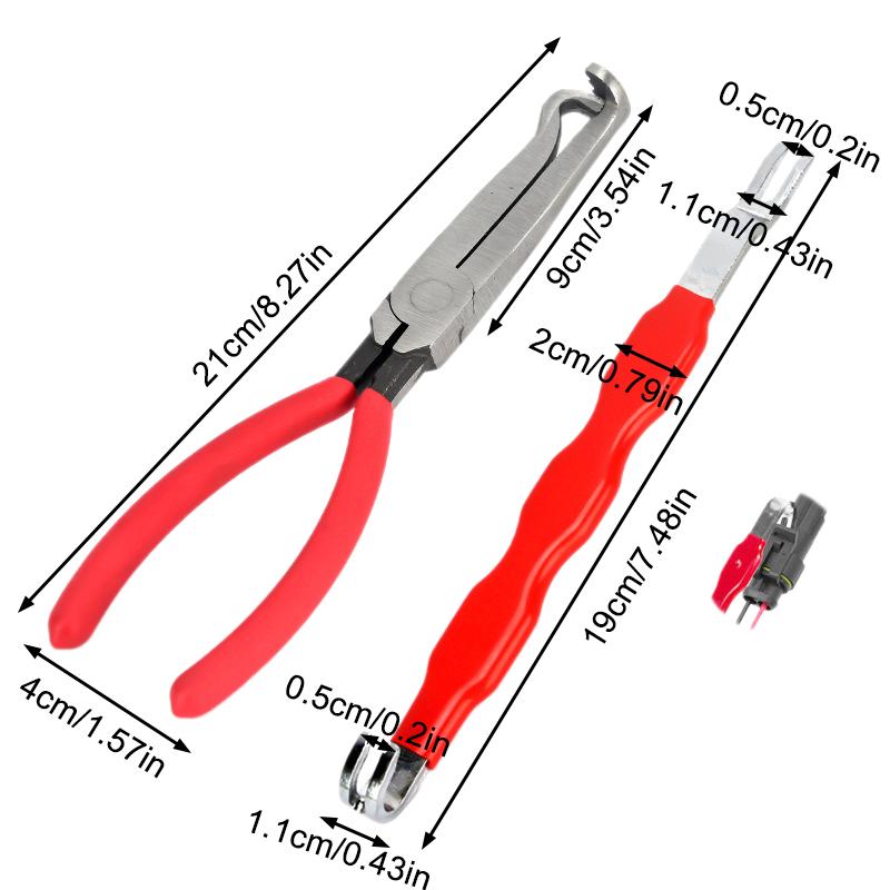 Electrical Disconnect Pliers Oil Pipe Cutting Repair Tools Car Fuel Line Breaker Tool Kit Truck Connector Separator Wire Removal