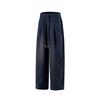 Mingge | New loose straight cotton eight-point pants men's solid color simple and versatile sports casual pants