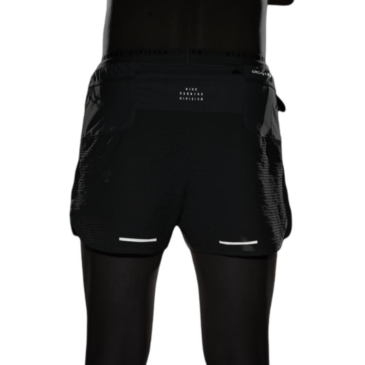 New Nike Dri FIT ADV RUNNING DIVISION Casual Shorts Men's Dark Mud Gray FQ4618-053