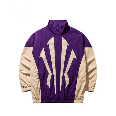 Serie Basket Kyrie Irving Color Block Zip Collo Alto Confortevole Traspirante Versatile Giacca Casual Giacca Unisex 172511605S-5