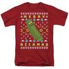 Rick And Morty Merry Pickle Rickmas Ugly Christmas  Unisex Children's T-shirt Red