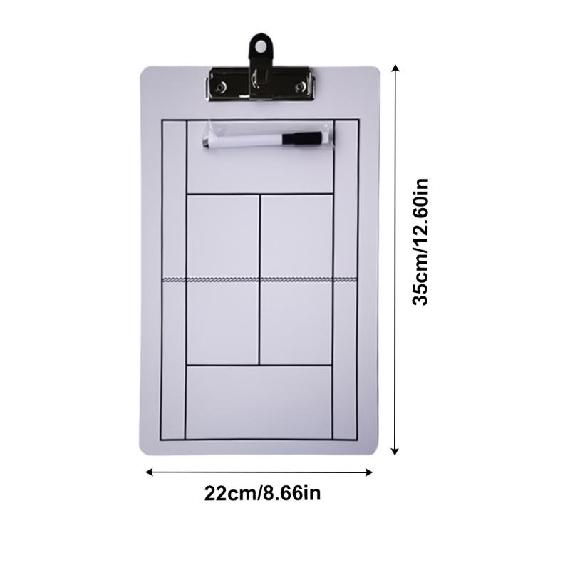 Professional Display Board Game Plan Demonstration Tactic Board Erasable Double Sided Coaching Boards Strategy Clipboard