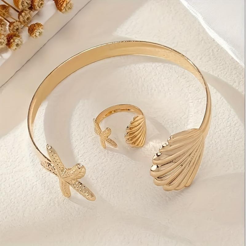 Hot-selling New Shell Bracelets, Niche Fashion Design Wristbands, Adjustable Openings, Bracelets, and Accessories