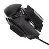 Mechanical Mouse 12800 DPI Ergonomics Retractable Adjustment RGB USB Black 6D Button Gaming Wired Mouse