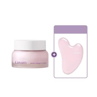 LUVUM Slow Aging Crema al Fitocollagene & Set Guasha 2 pezzi