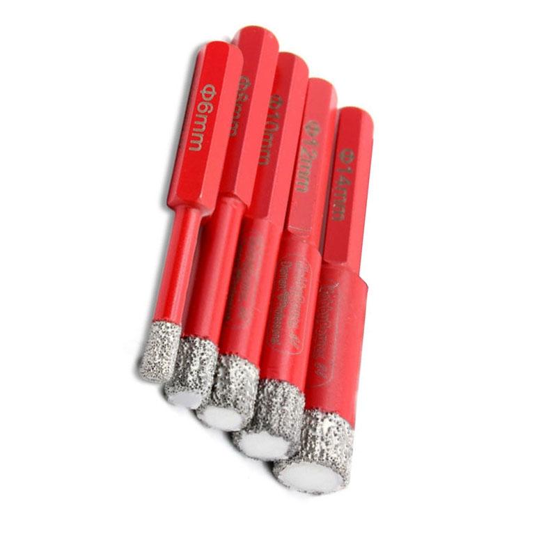 Diamond Drill Bit 6-14MM For Granite Marble Porcelain Drilling Grinding