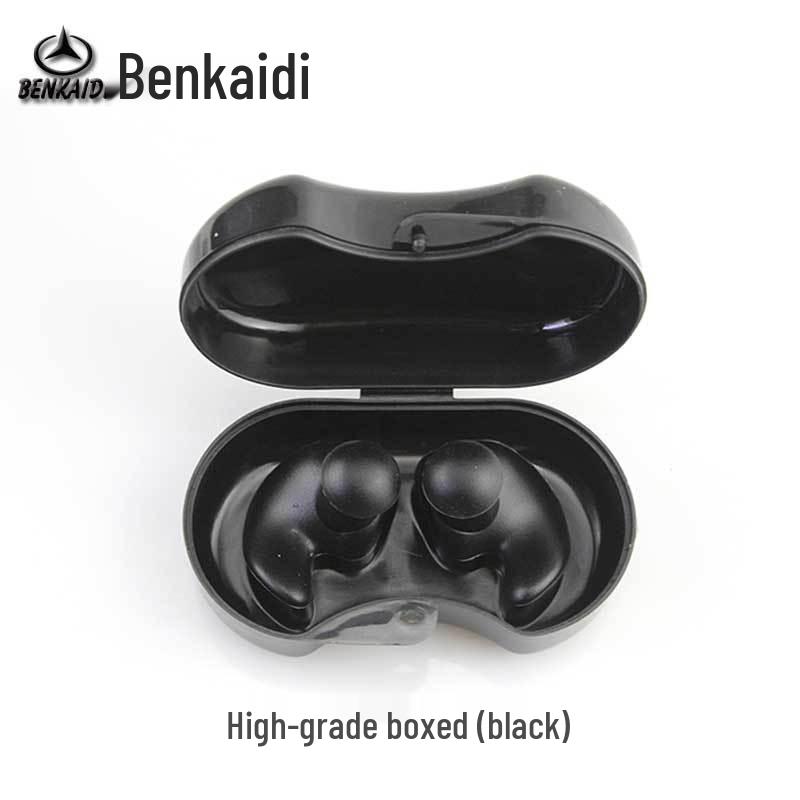 Ultra-Soft Silicone Spiral Swimming Earplugs with Noise Reduction and Waterproof Protection