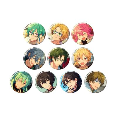 Pattythree Ensemble Stars Theme Scout Can Badge [2024 SPRING] - Casual Side - 1BOX Diameter Approx. 57mm Tinplate