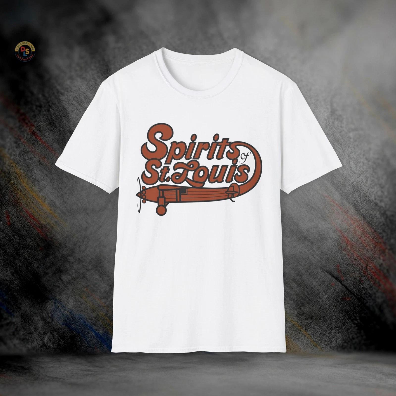 Spirits of St. Louis Defunct Retro Basketball T-Shirt | Softstyle Tee L
