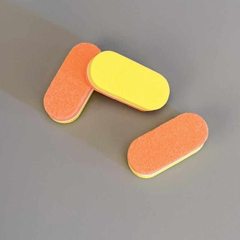 Sponge File, Small Tofu Blocks, High-elasticity Sponge, Nail Polish and Sanding Dual-purpose Tool, Washable Jelly