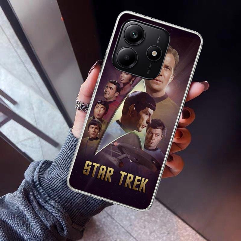 

Star Movie T-Trek Phone Case For Xiaomi Redmi Note 10 11 12 13 14 15 Pro Plus 11S 12S 14S 11T 11E 10S Soft TPU Back Cover Redmi Redmi Note 15 Pro 5G