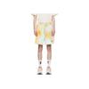 Adidas Originals SS22 Trefoil Logo Print Letter And Number Drawstring Mid-Rise Casual Shorts Women Bottoms Beige HL6610