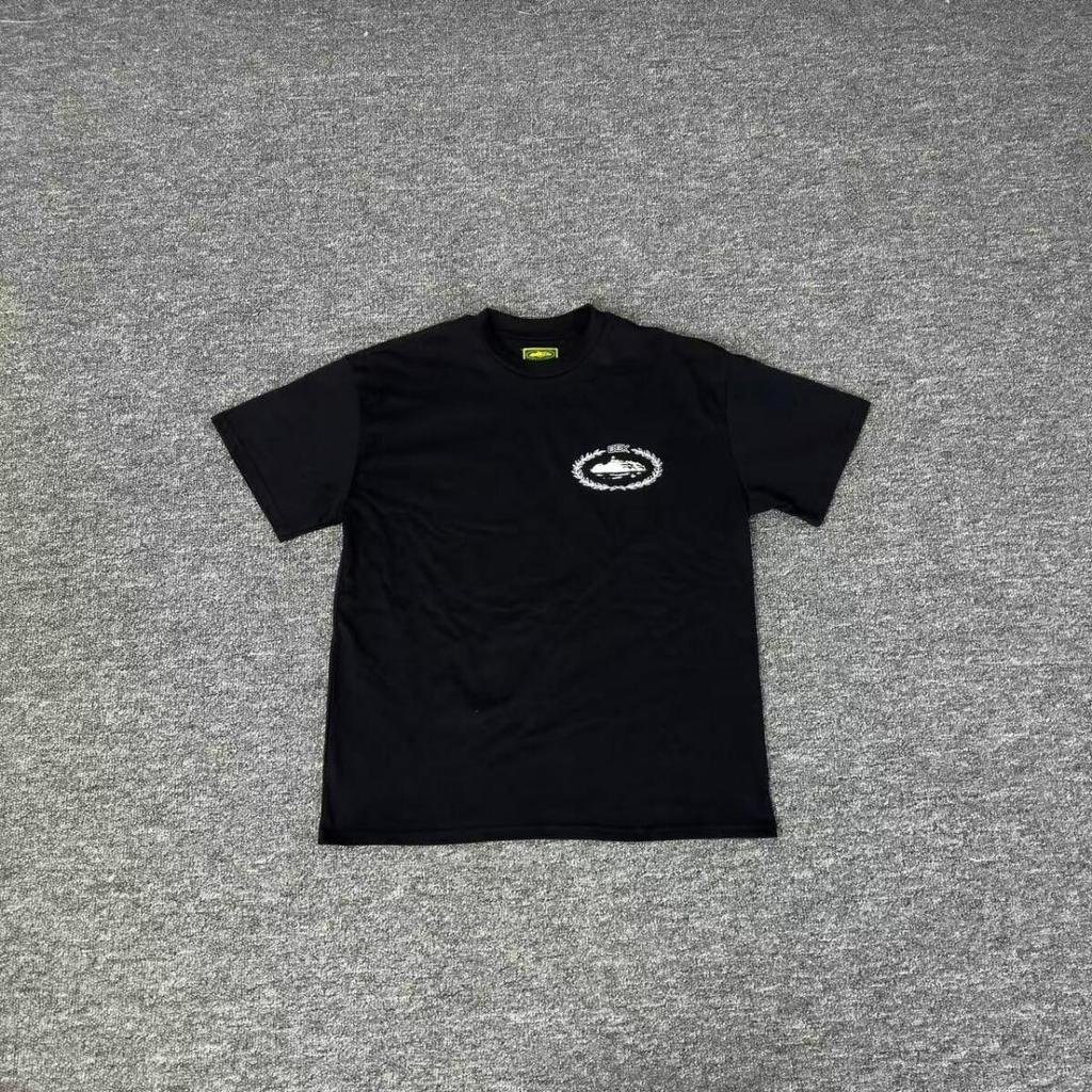 Corteiz Unisex European-American Street Style Loose Pullover Round-Neck Autumn Knitwear