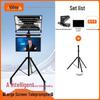 Teleprompter Portátil de Tela Dupla Jiashiying JS32P de 32 polegadas
