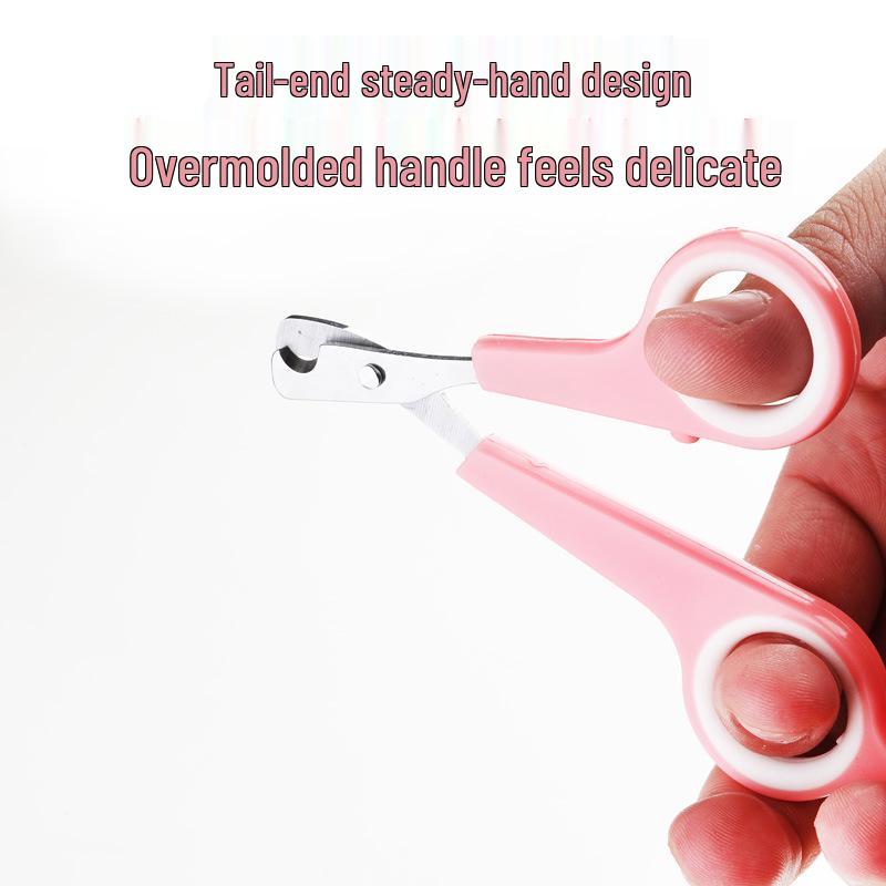 Stainless Steel Pet Nail Clippers for Cats and Dogs