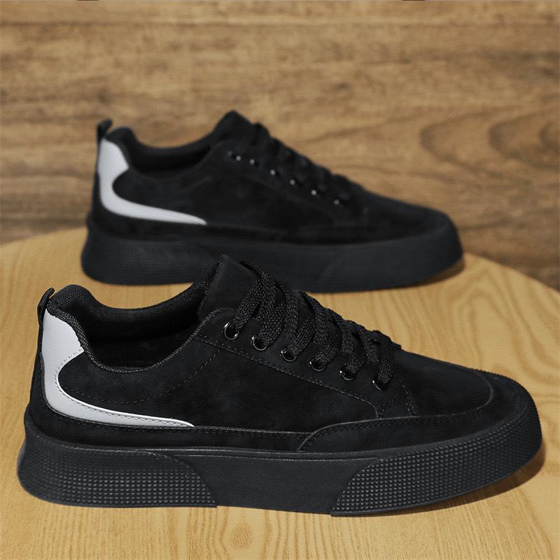 Spring Men's Shoes Soft Soles Versatile Casual Board Shoes Men's Labor Protection Work Thick-soled Wear-resistant Shoes