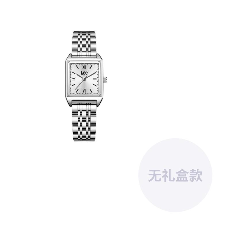 Lee Wrist Watch Quartz Movement Steel Strap White Dial Women's Watch Classic Holiday Love Confession Box M485G