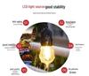 Outdoor Waterproof E27 S14 LED String Lights for Festive Atmosphere in Camp or Garden