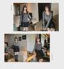 Women's Plus Size Lace Splicing One-Shoulder Long-Sleeve T-Shirt