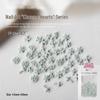Colorful Cross & Star Chrome Hearts Nail Art Resin Bow Accessories