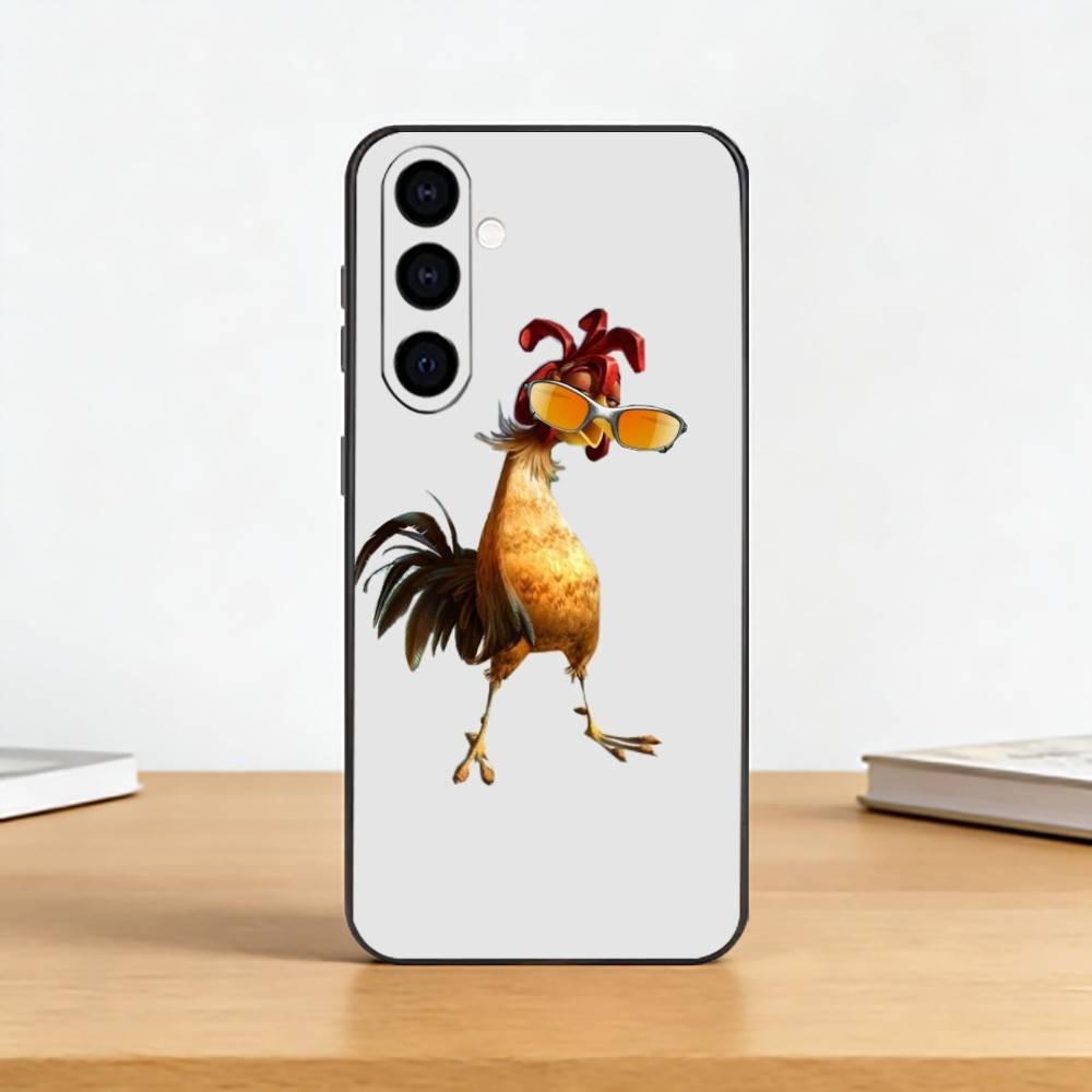 C-Chicken J-Joe Surf Phone Case For Samsung Galaxy A73,A72,A71,A70,A53,A52,A51,Soft Silicone Black Cover Samsung a52