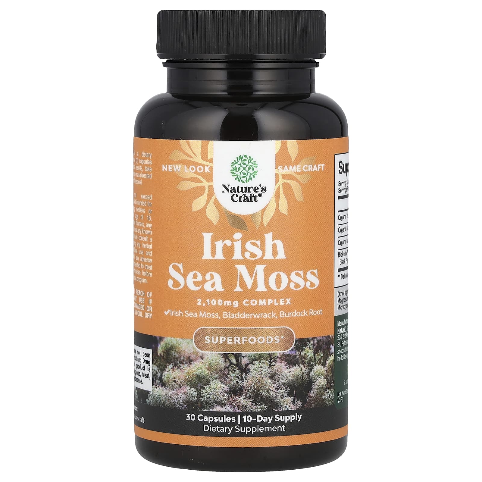 

Nature S Craft, Irish Sea Moss, 30 Capsules