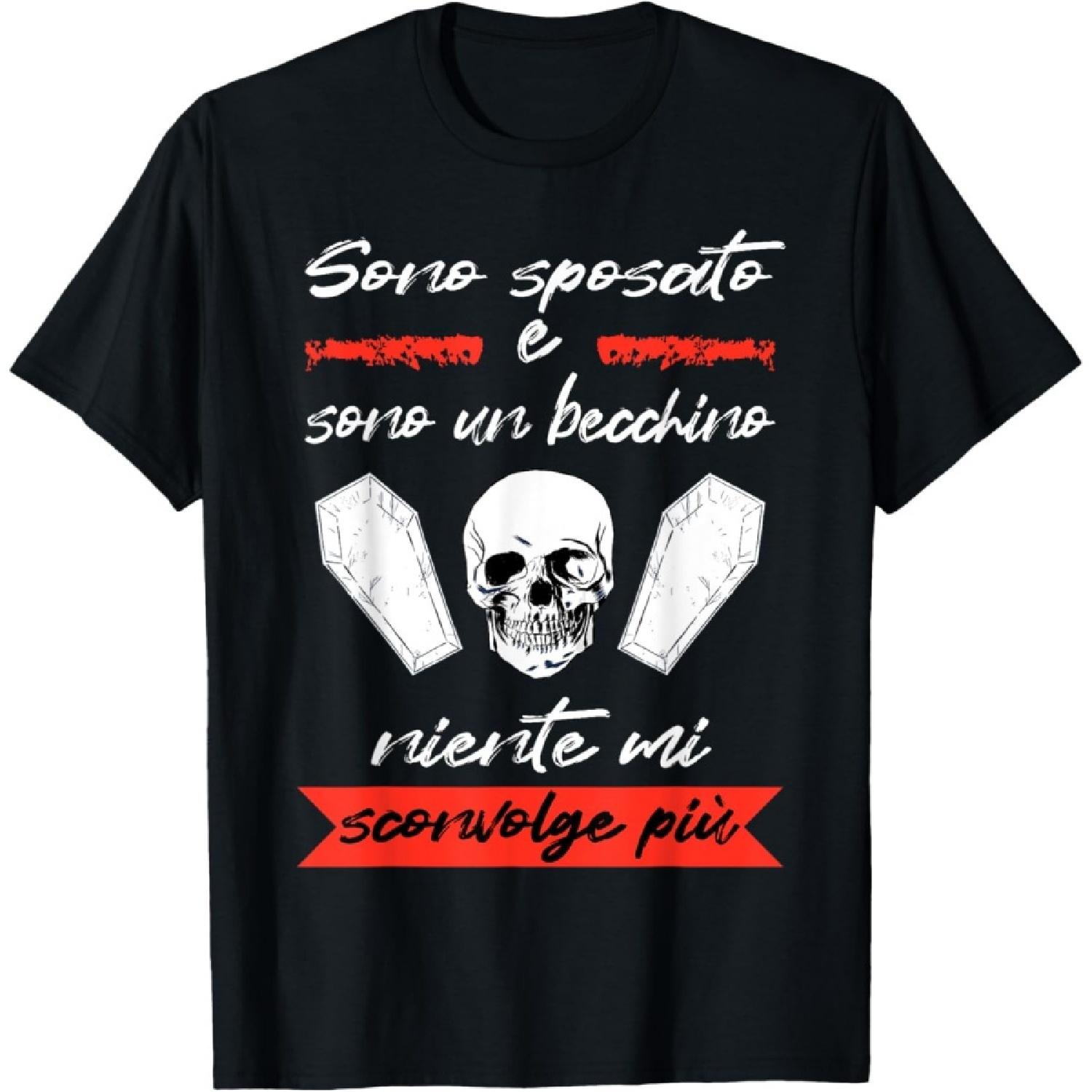 Funeral Impresario I m Married And I m A Gravedigger T-Shirt(1) S