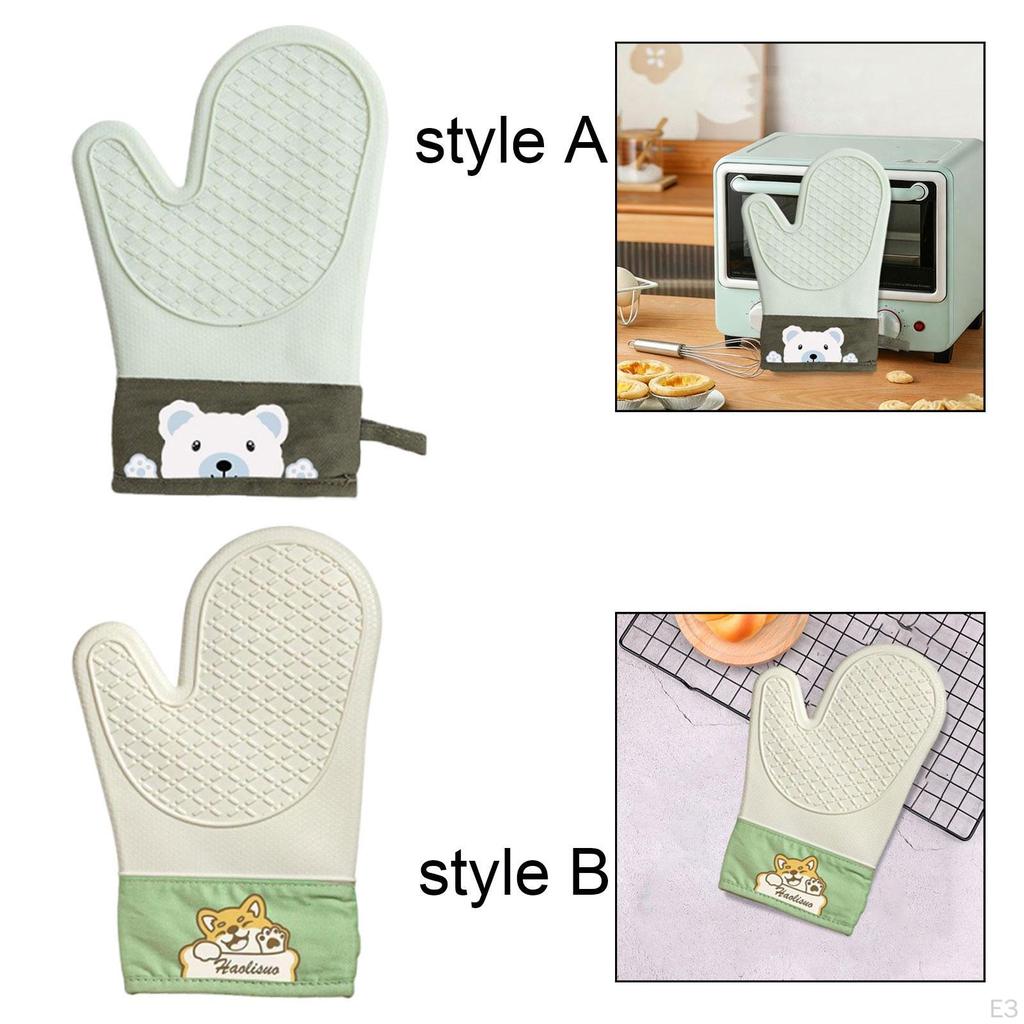 Ofenhandschuh, Hitzebeständig, Praktisches Geschenk, Rutschfester Schutz, Handschuh, Unverzichtbar für